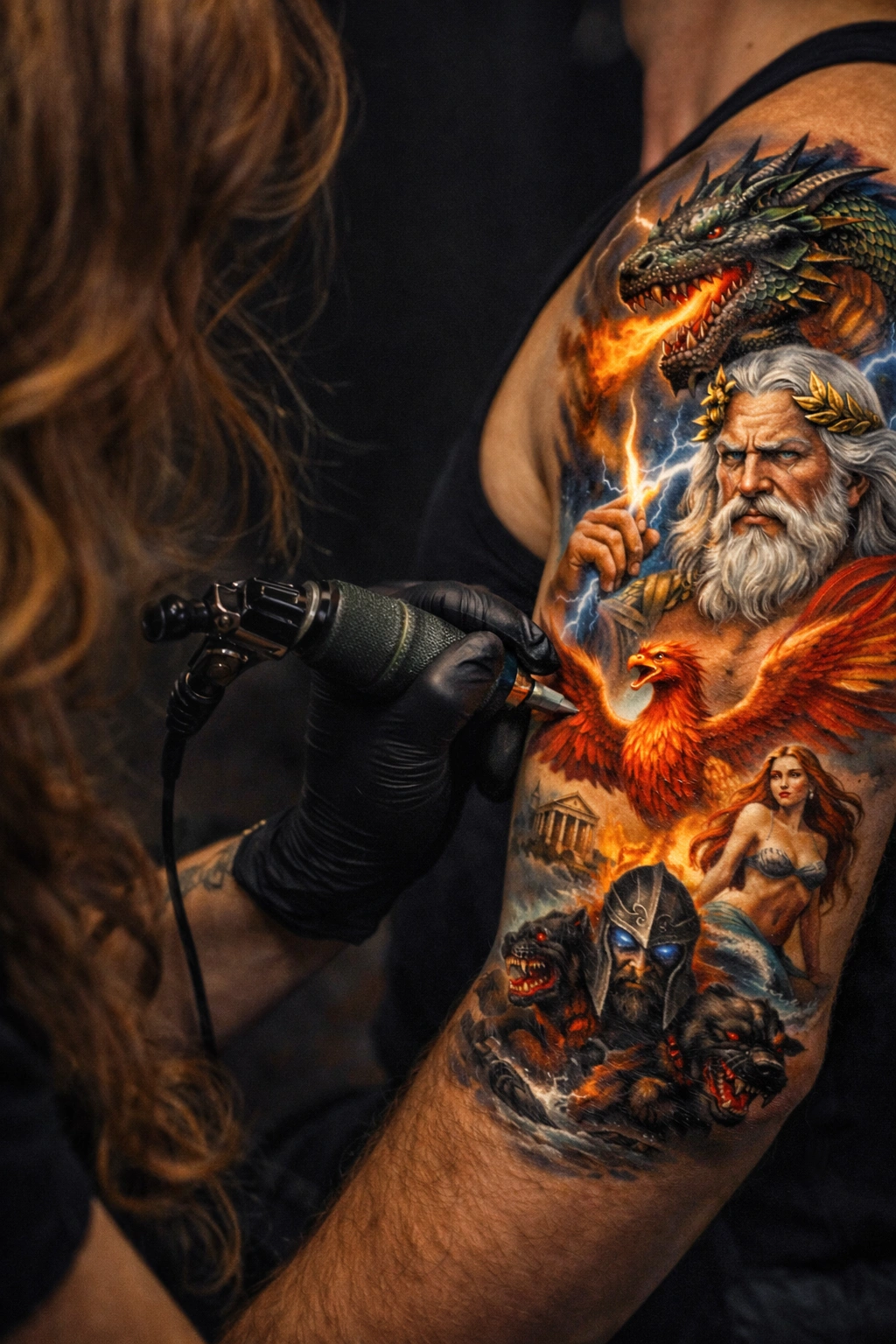 Balıkesir dövme – mandala, geometrik ve fine line dövme hizmeti, CAU INK